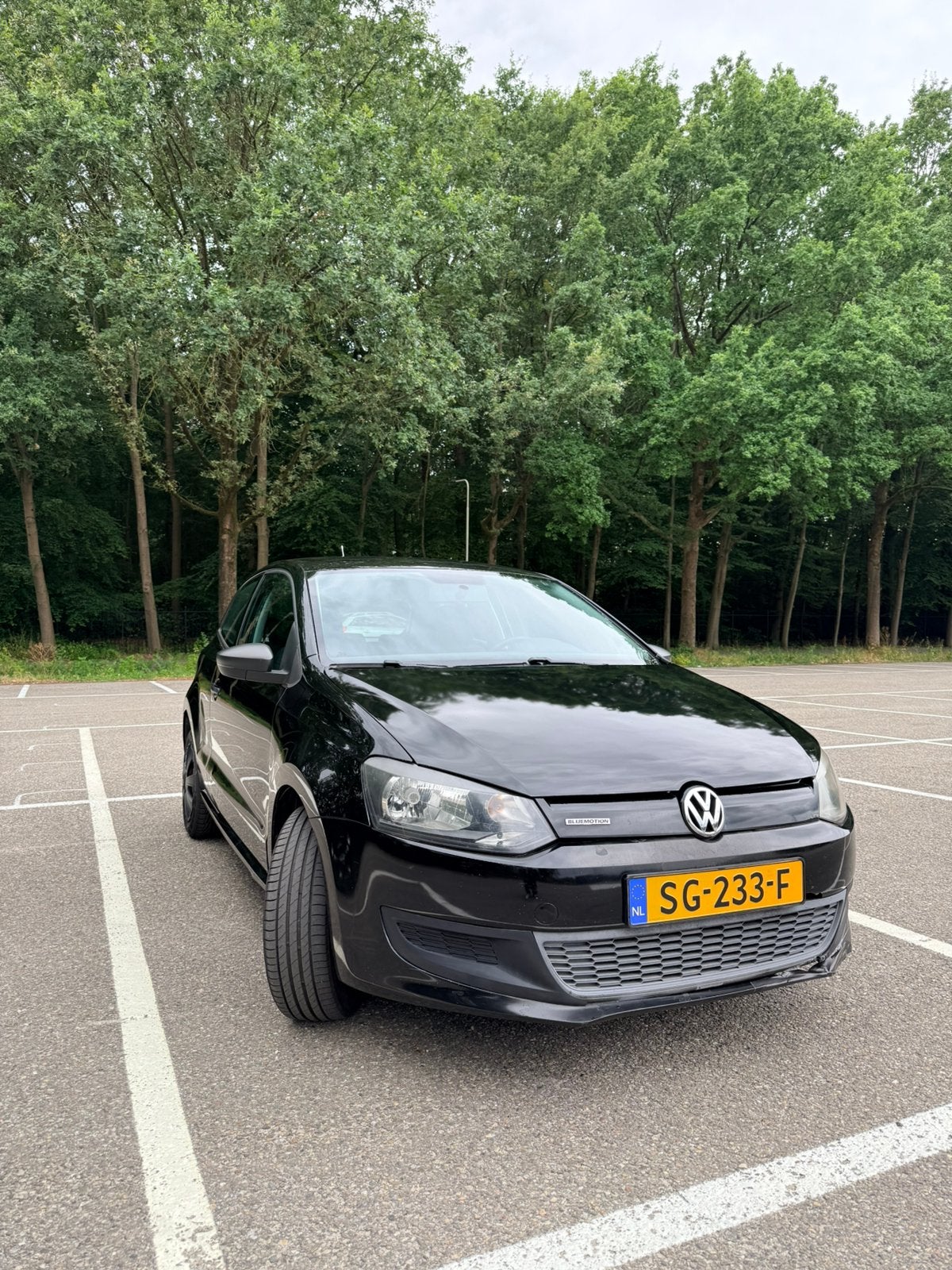 Volkswagen Polo 1.2 Easyline 2010 | Zwart, Voorwielaandrijving, Euro 5, 40 €/maand, Zwart