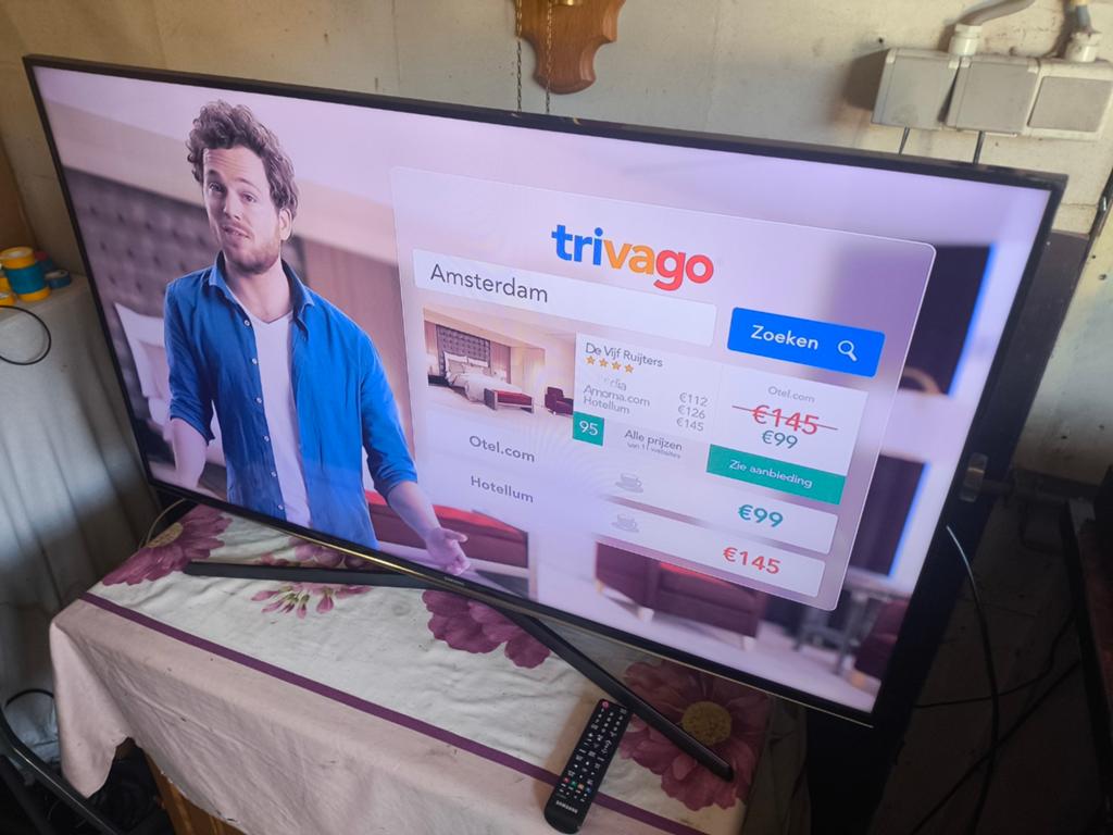 50 inch Samsung Smart LED tv, Audio, Tv en Foto, Vintage Televisies, Ophalen, Zo goed als nieuw, 100 cm of meer, Samsung