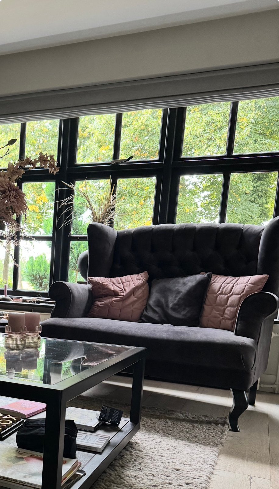 Loveseat landelijk, Ophalen, Zo goed als nieuw, Stof, Landelijk