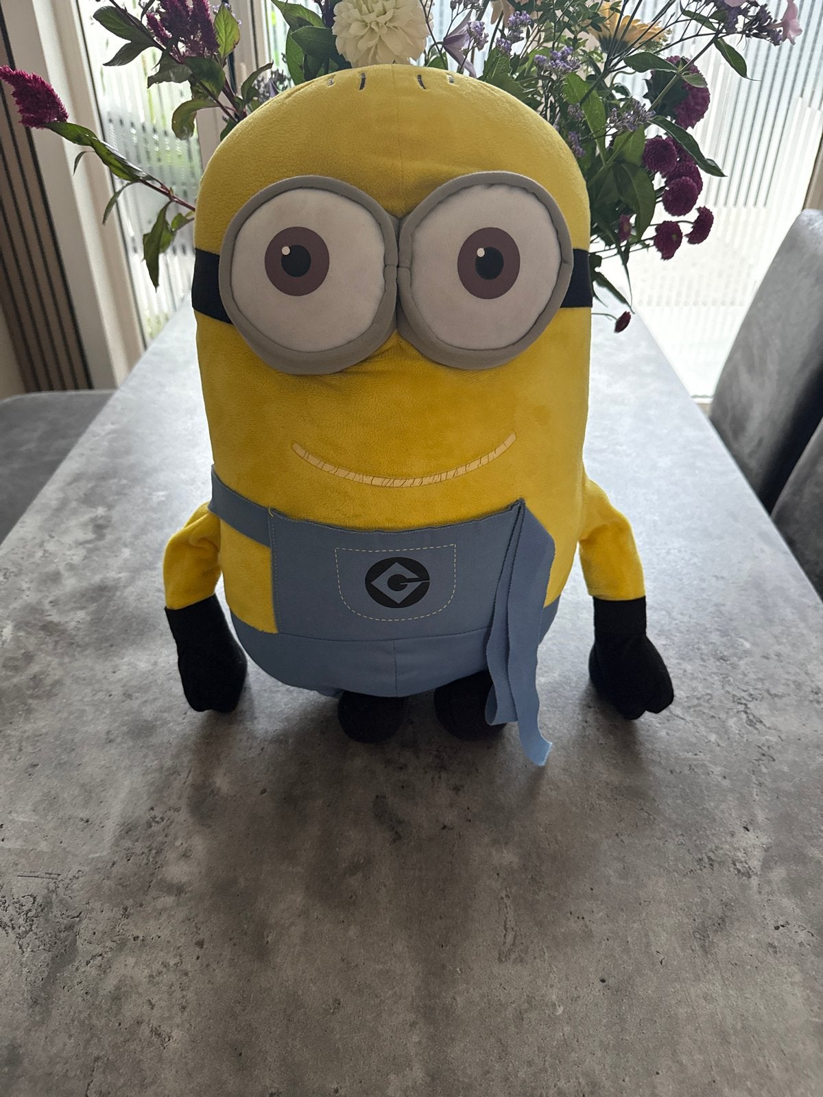 Grote Minion knuffel - Zo goed als nieuw, Overige merken, Overige typen, Ophalen of Verzenden, Zo goed als nieuw