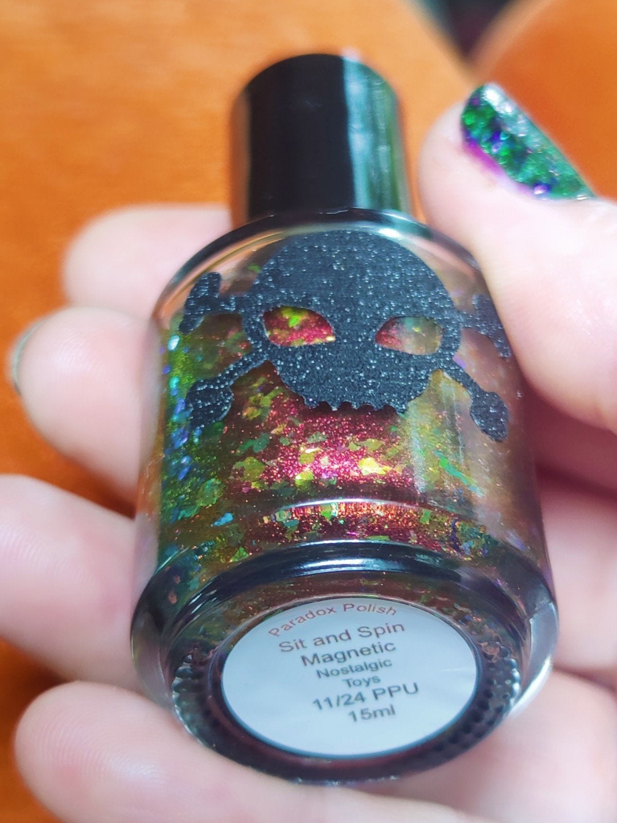 Paradox Polish Sit and Spin Magnetische Nagellak 15 ml, Ophalen of Verzenden, Nieuw, Overige typen