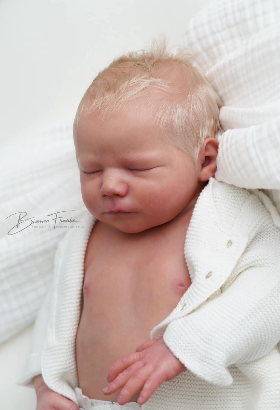 Prototype reborn Jasmine - artiest Bianca Franke, Ophalen of Verzenden, Nieuw, Pop, Levensecht of Reborn