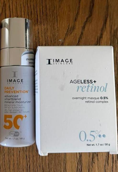 Nieuwe Image Skincare set:cleanser, spf50+overnight masque, Sieraden, Tassen en Uiterlijk, Uiterlijk | Gezichtsverzorging, Verzenden