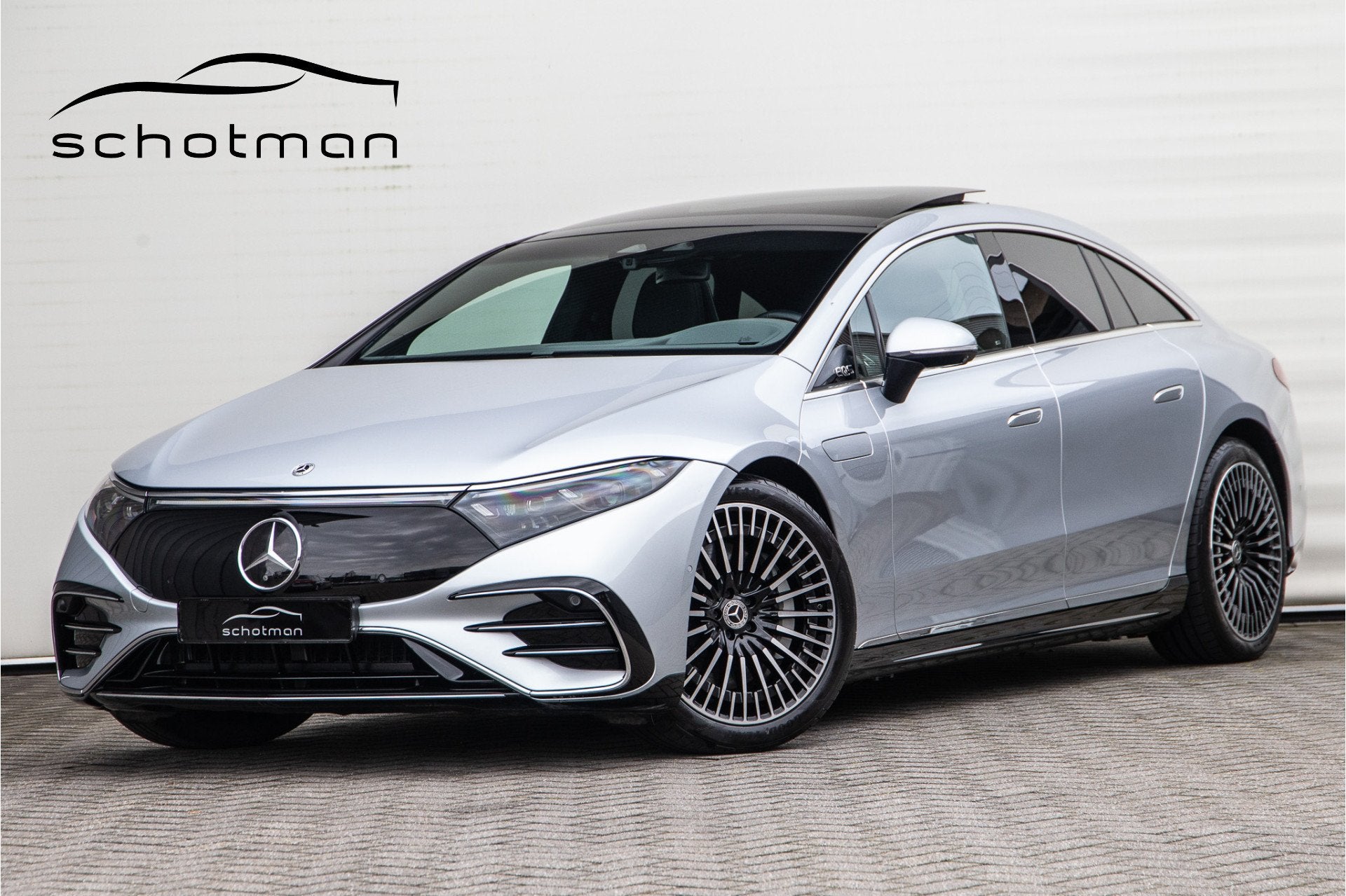 Mercedes-Benz EQS 580 4MATIC AMG Premium Plus, Massage, Hype, Auto's, Automaat, Dealer onderhouden, Gebruikt, 4 stoelen
