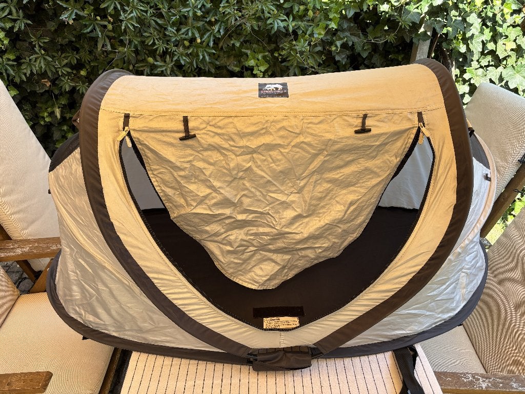 Deryan pop-up tentje met matras, Ophalen, Gebruikt