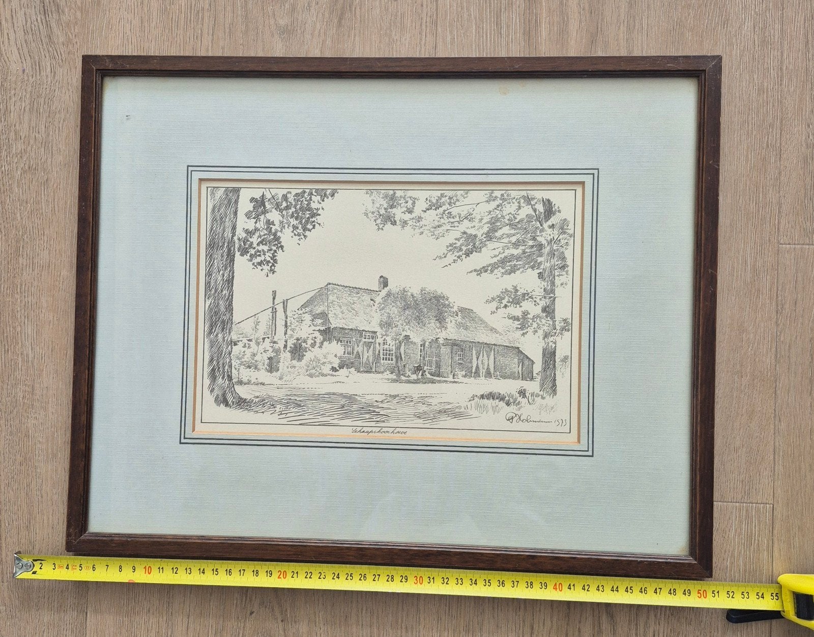 schaapskooi hoeve oisterwijk, Antiek en Kunst, Ophalen of Verzenden