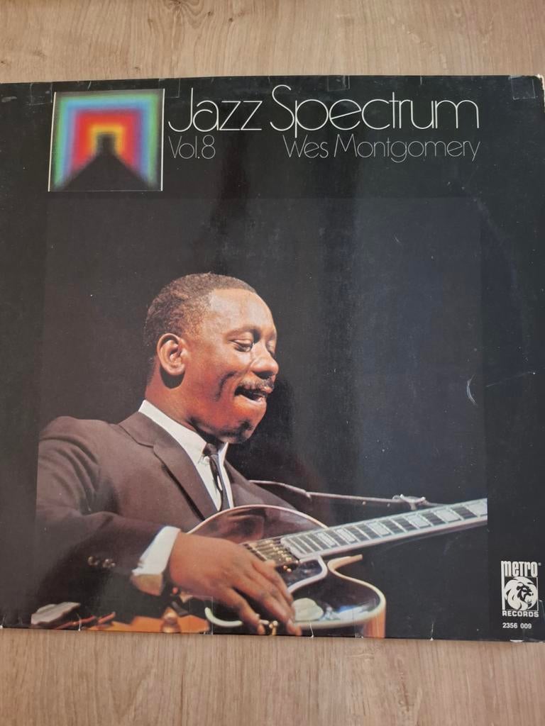 Wes Montgomery- jazz Spectrum vol. 8 lp, 1960 tot 1980, Gebruikt, Verzenden, 12 inch
