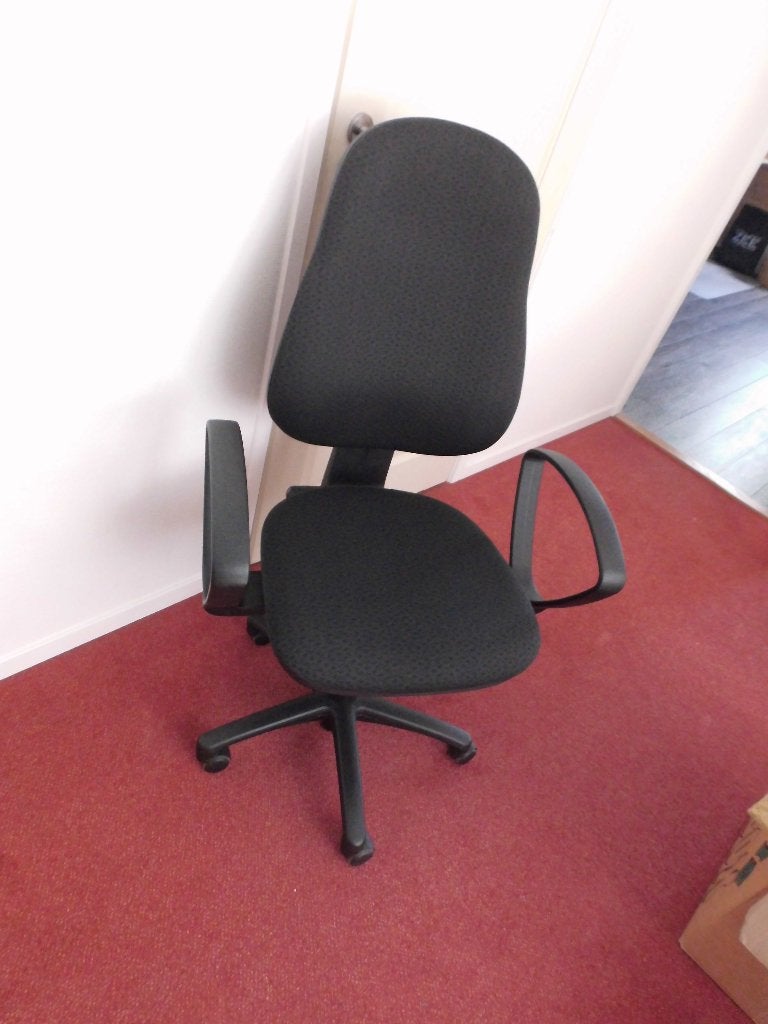 comfortabele z.g.a.n. bureaustoel alles verstelbaar, Ophalen, Zwart, Bureaustoel, Ergonomisch