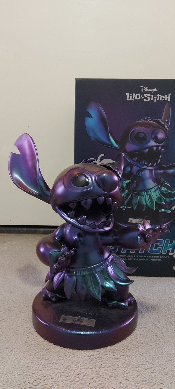 Beast Kingdom Master Craft-beeld Disney Stitch LE beeld, Verzamelen, Ophalen, Overige figuren, Nieuw, Beeldje of Figuurtje