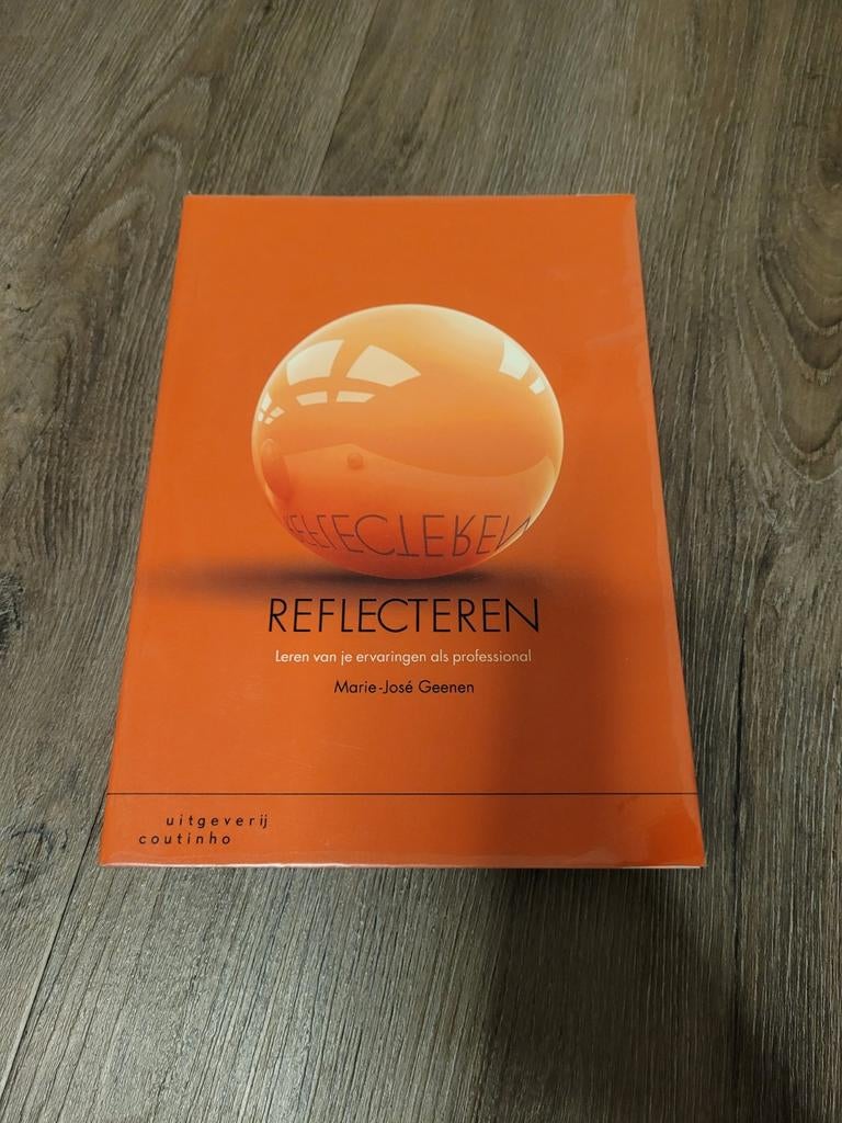 Marie-José Geenen - Reflecteren, Zo goed als nieuw, Nederland, Marie-José Geenen, Ophalen of Verzenden
