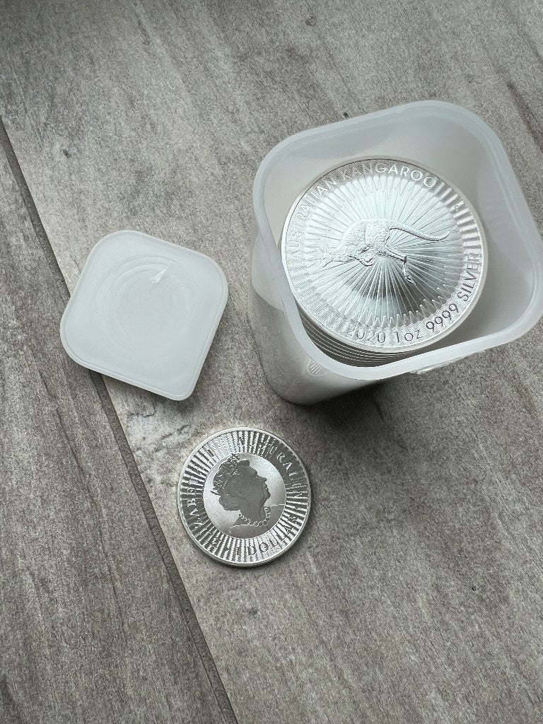 1oz zilver Kangaroo (meer stuks beschikbaar), Ophalen of Verzenden, Zilver
