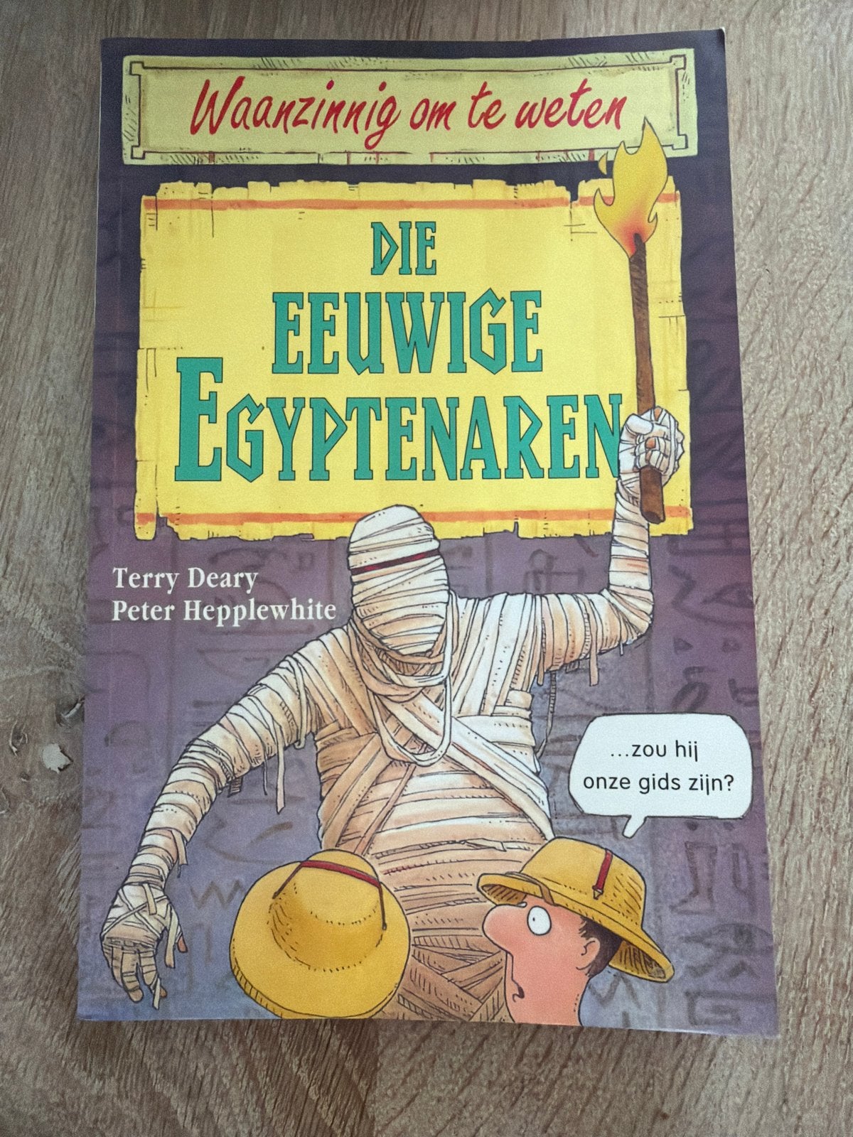 Waanzinnig om te weten: Die Eeuwige Egyptenaren, Ophalen of Verzenden, 20e eeuw of later, Zo goed als nieuw