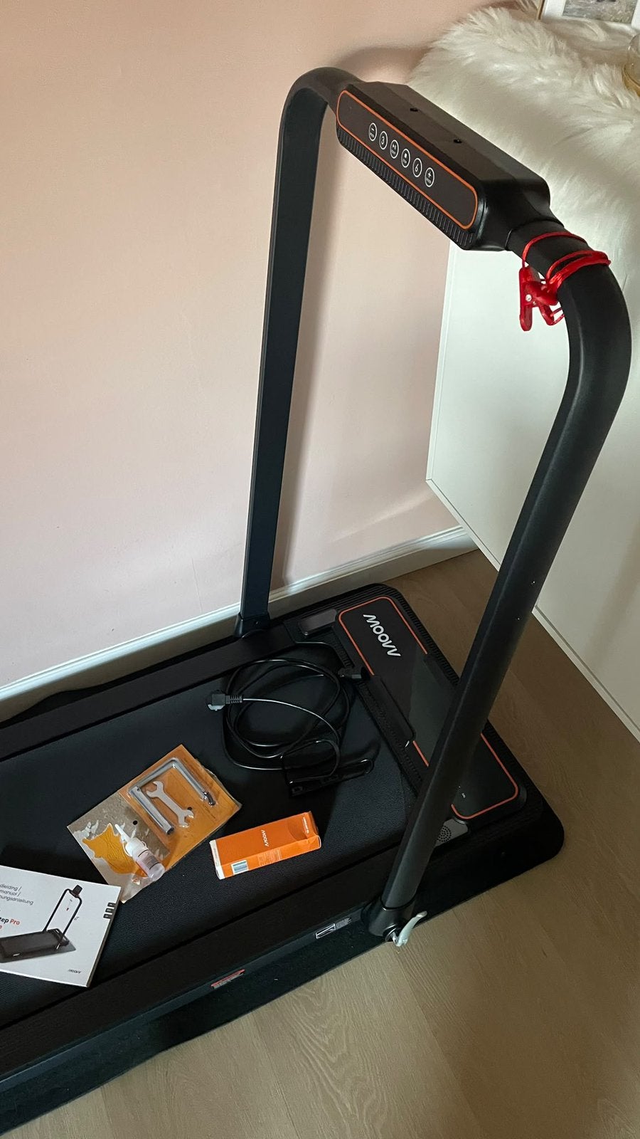 Moovv SmartStep Pro V2 Incline loopband, Ophalen, Zo goed als nieuw, Benen, Loopband