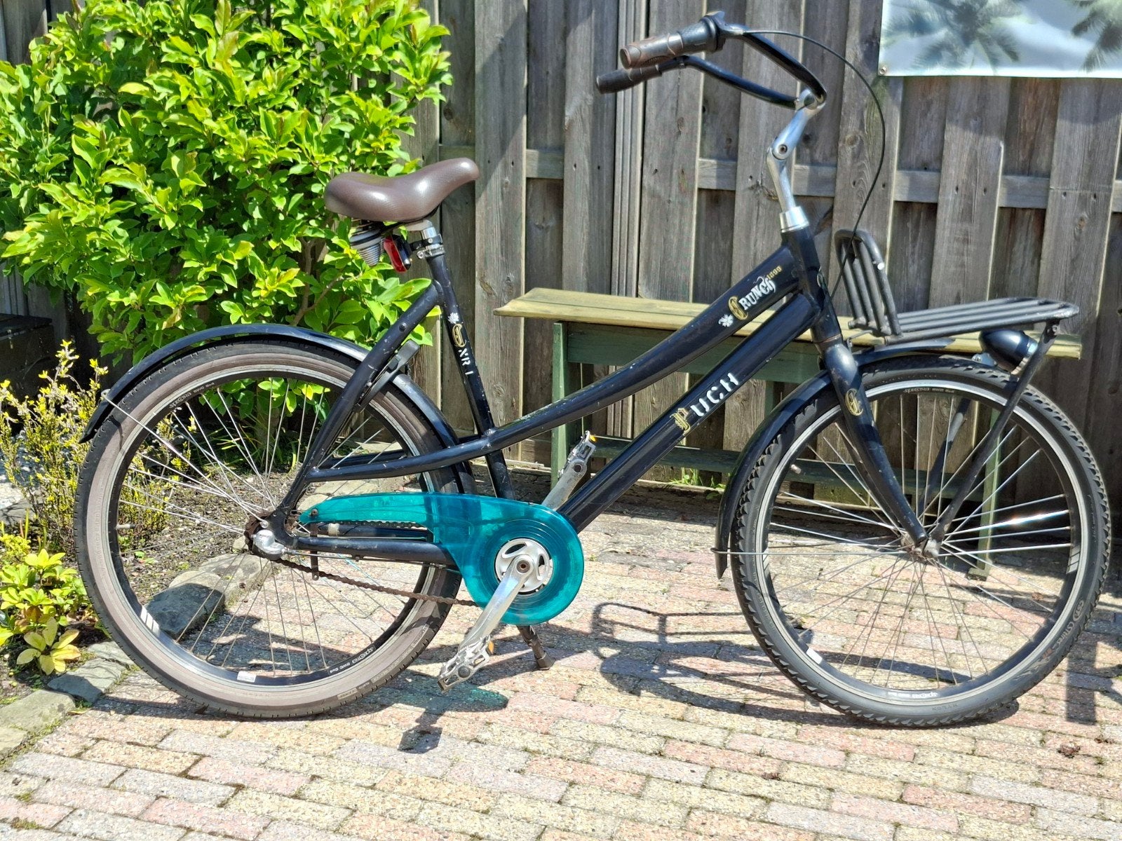 Puch crunch 26''  3 versnellingen, Terugtraprem, Gebruikt, Versnellingen, 53 tot 57 cm