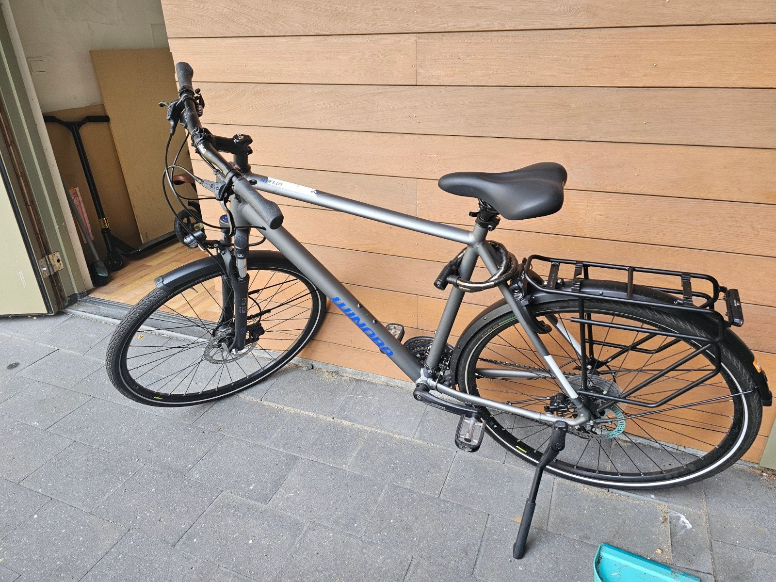 Winora fiets met schijfremmen en versnellingen, Ophalen of Verzenden