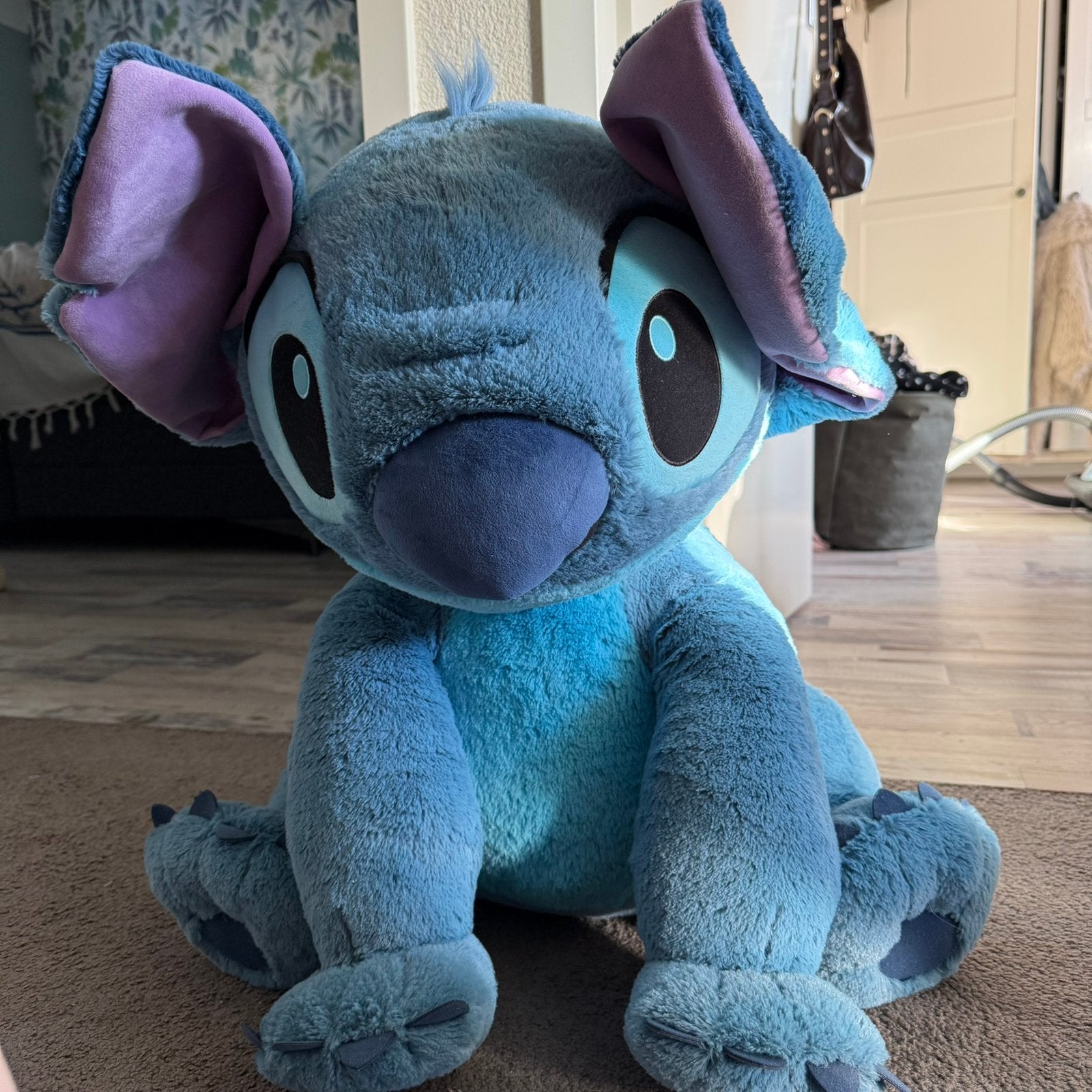 Stitch knuffel groot, Ophalen, Disney, Blauw, Zo goed als nieuw