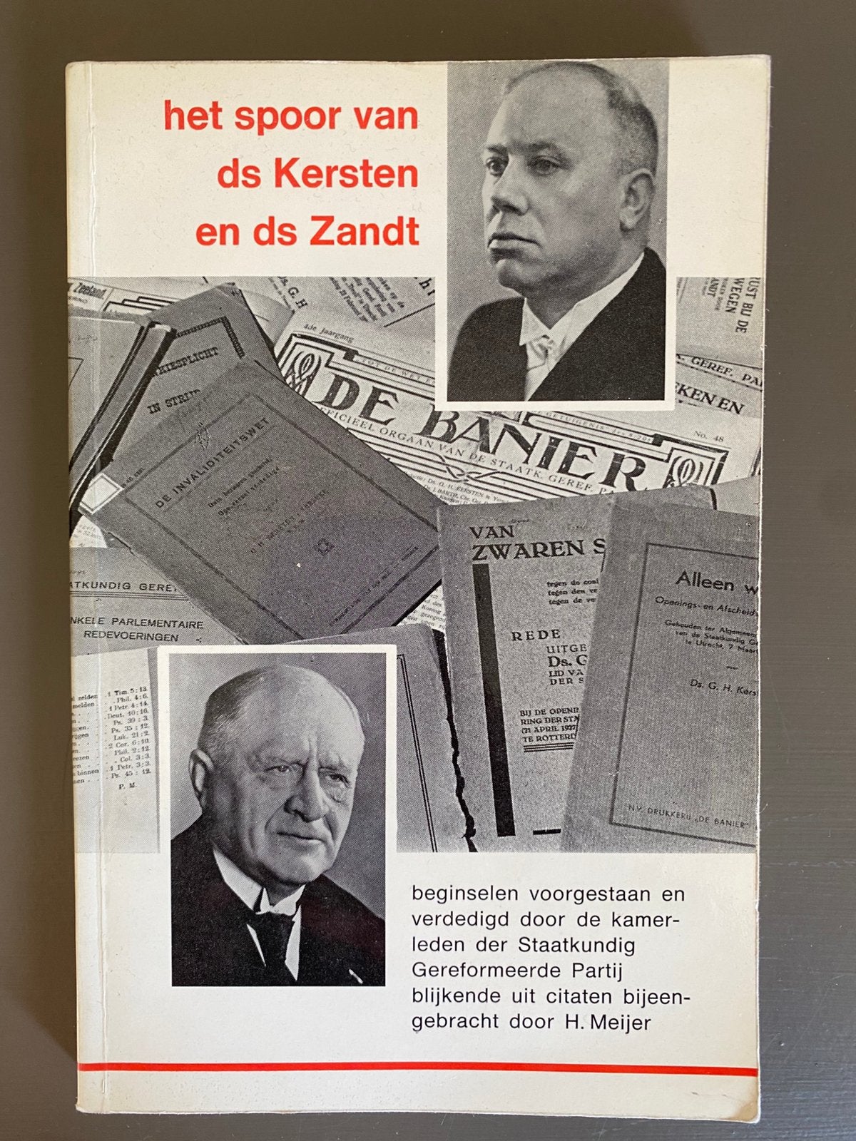 H. Meijer - In het spoor van Ds. kersten en Ds. Zandt, Ophalen of Verzenden, Zo goed als nieuw