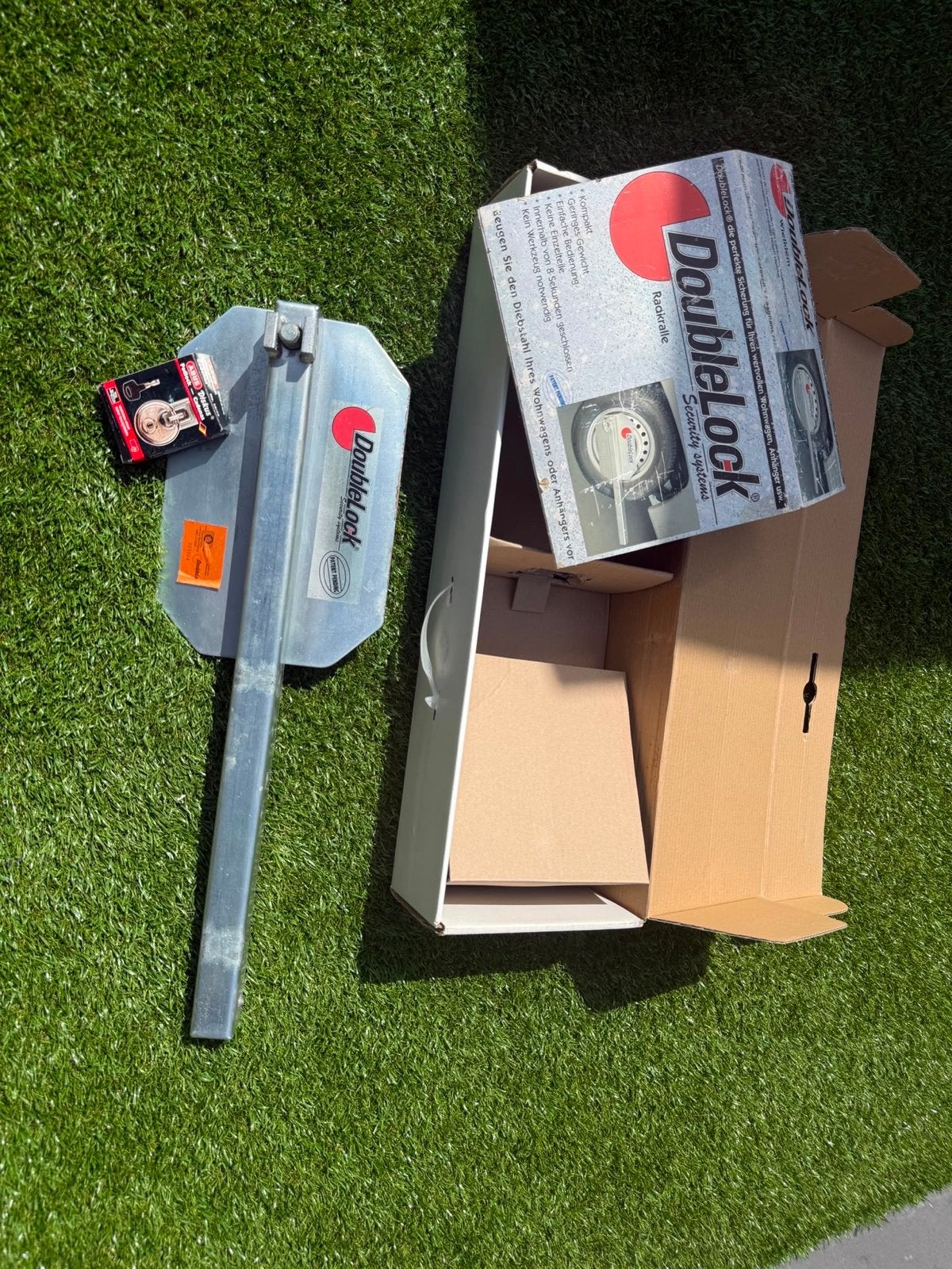 DoubleLock Radkralle - Wielklem voor caravan/aanhanger, Ophalen, Zo goed als nieuw
