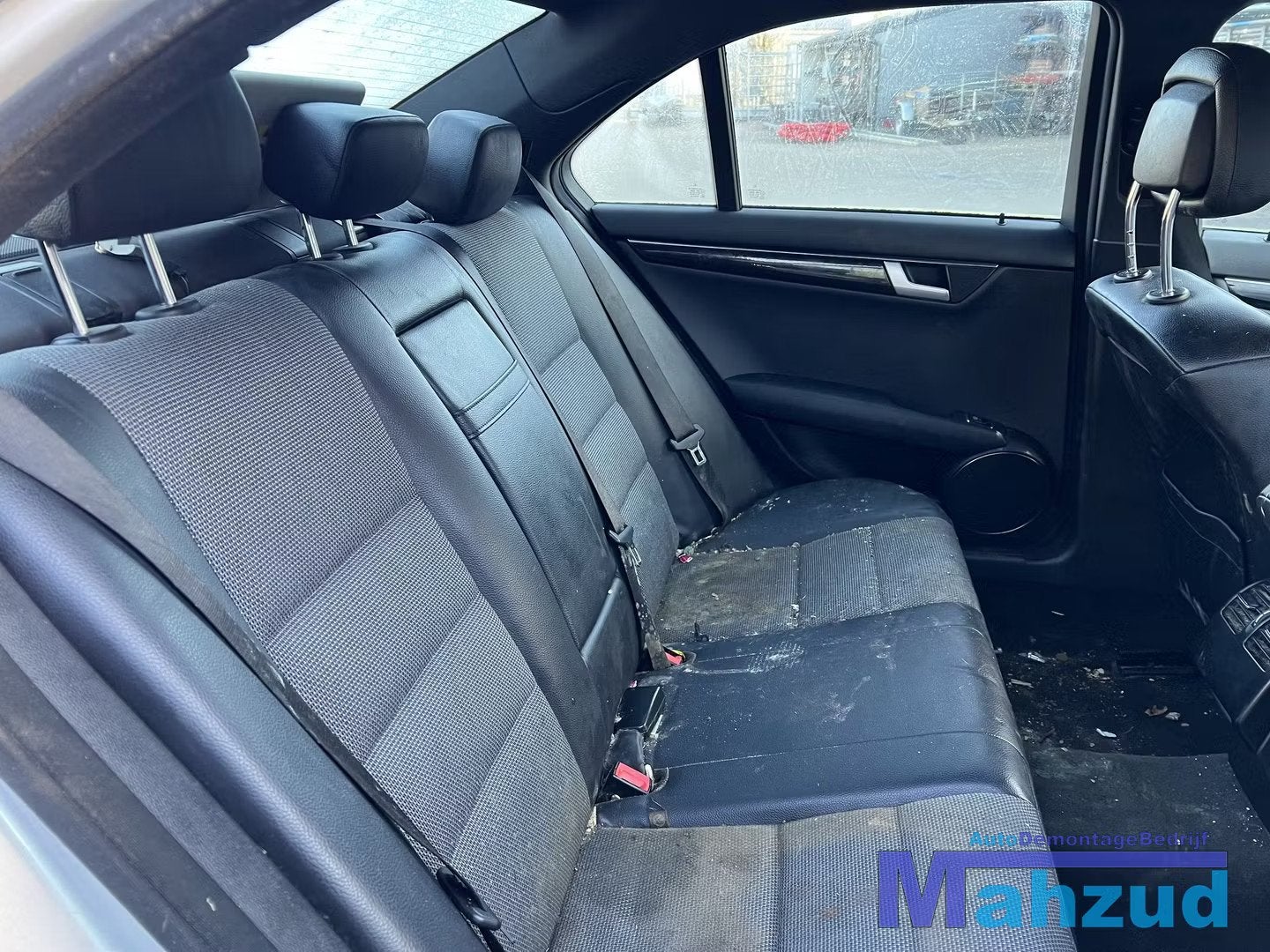 MERCEDES C KLASSE W204 Half leer interieur compleet 2007-201, Auto-onderdelen, Gebruikt, Mercedes-Benz AG, Mercedes-Benz, Ophalen of Verzenden