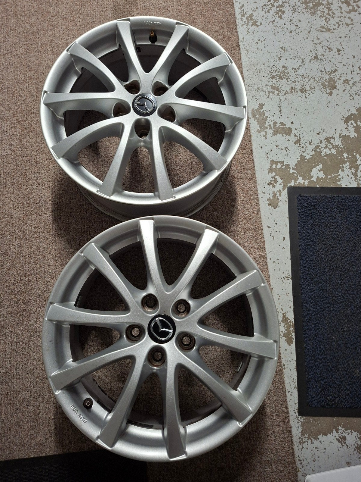 Mazda velgen 17 inch - Gebruikt, Ophalen, Gebruikt