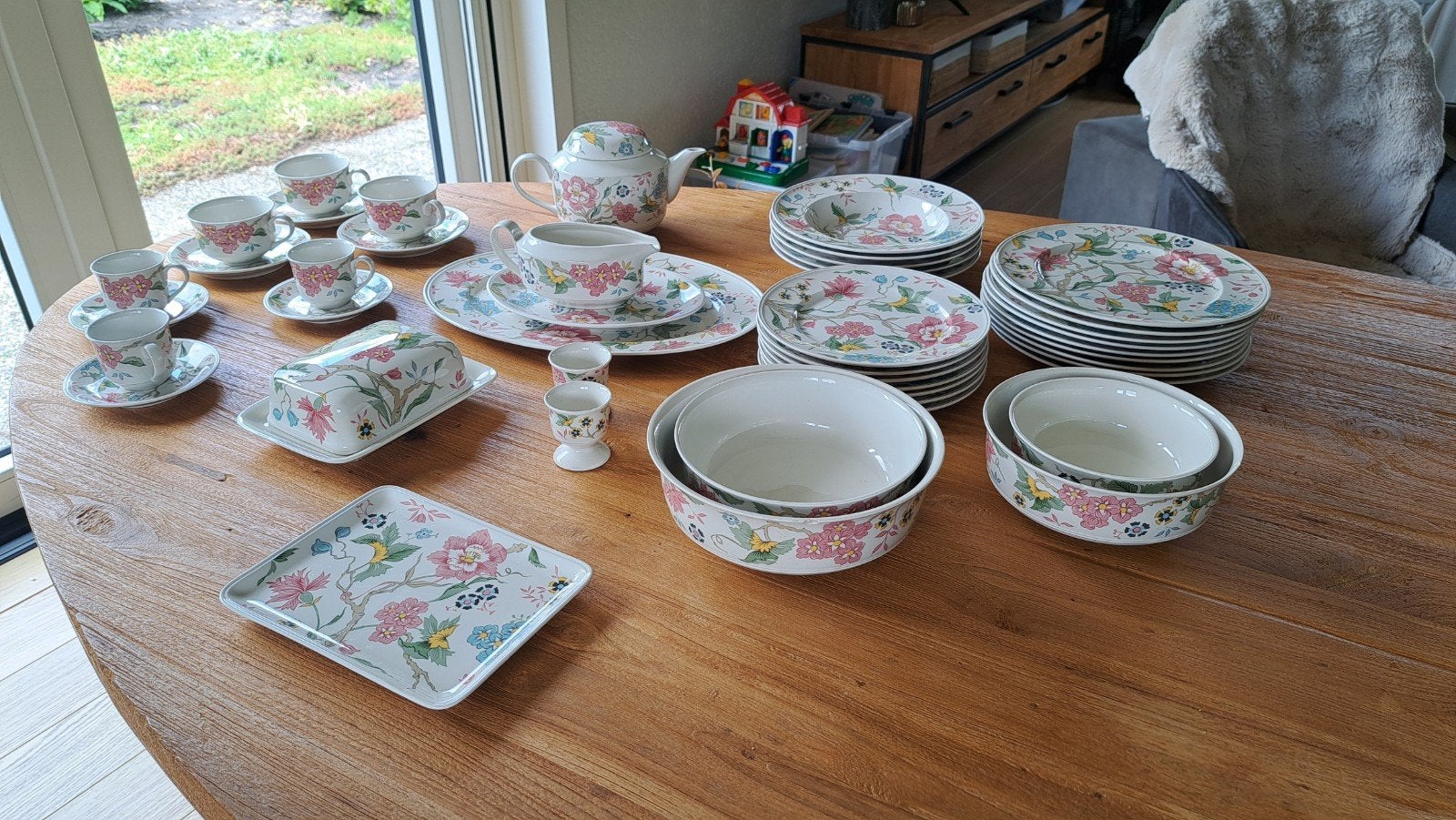 Servies Villeroy en Boch Chintz, Ophalen, Zo goed als nieuw, Porselein, Overige stijlen