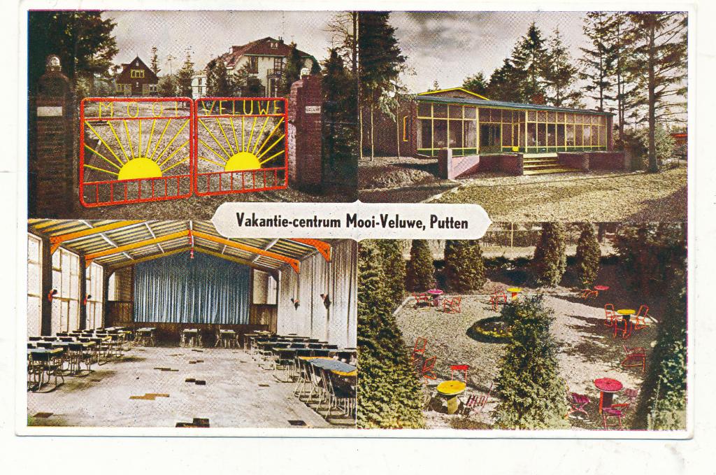9782 Vakantiecentrum Mooi Veluwe Putten, Ophalen of Verzenden, 1940 tot 1960, Gelderland