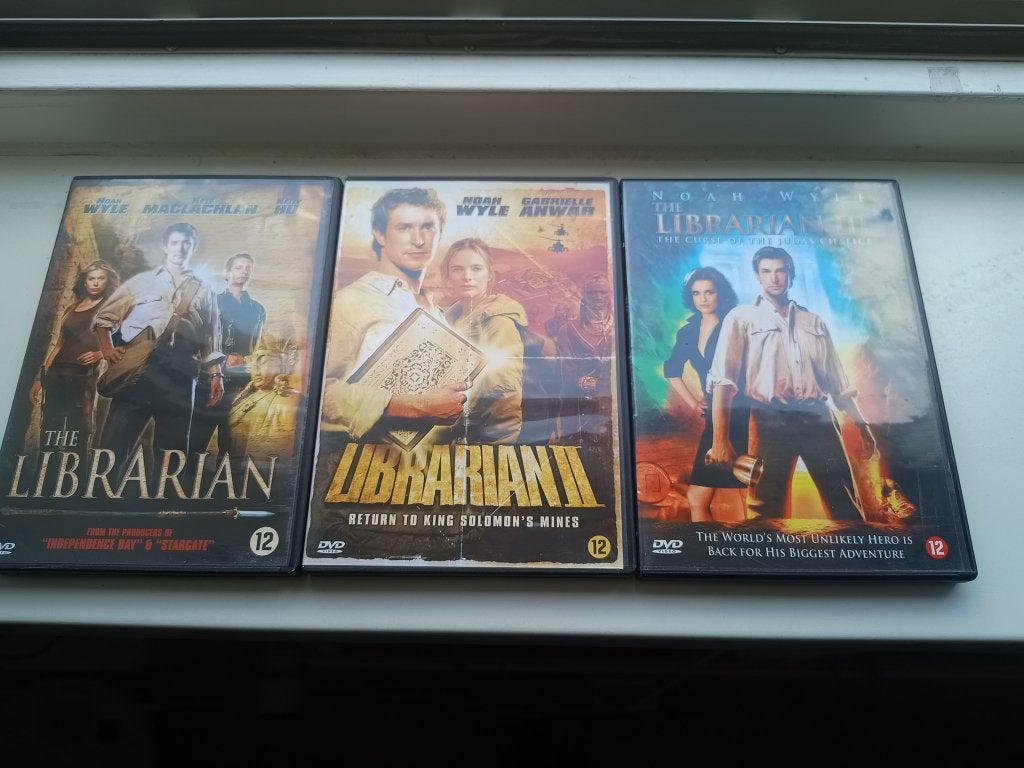 the librarian trilogie, Vanaf 12 jaar, Ophalen of Verzenden, Gebruikt