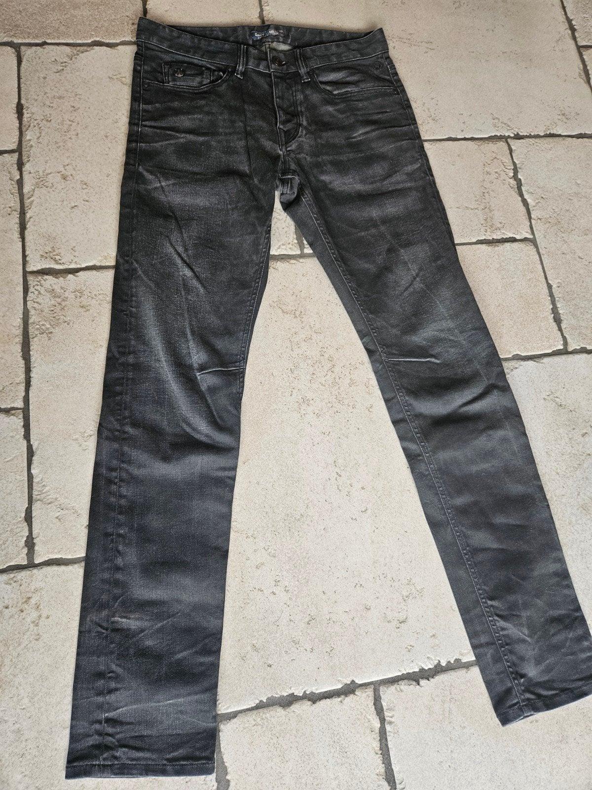 Cast Iron Cope Tapered Fit Jeans W33/L34 zwart, Ophalen of Verzenden, Zo goed als nieuw, W33 - W34 (confectie 48/50), Cast Iron