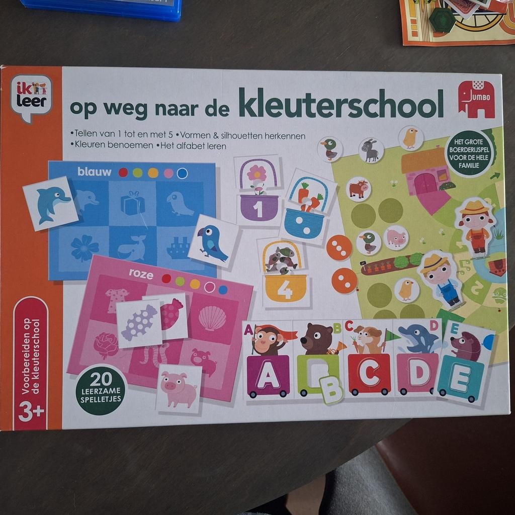 Jumbo Op Weg Naar De Kleuterschool Educatief Spel, Kinderen en Baby's, Speelgoed | Educatief en Creatief, Ophalen of Verzenden