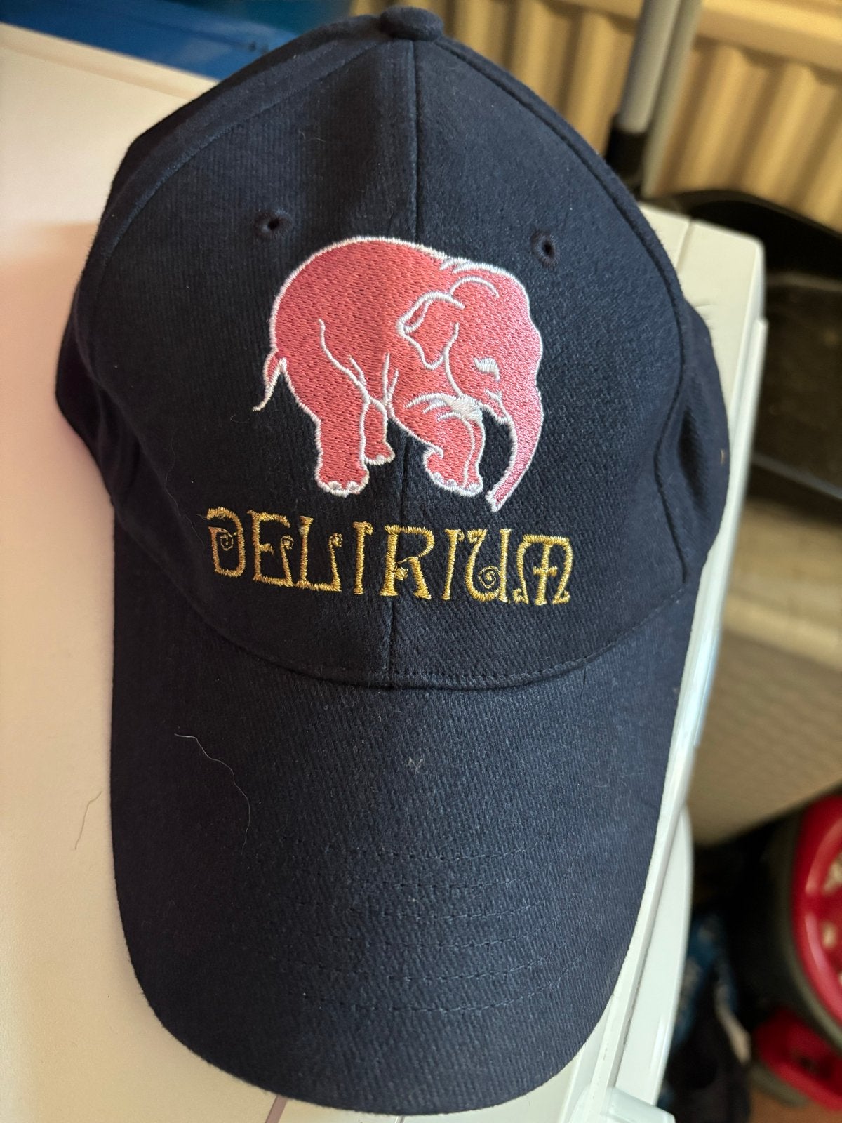 Delirium Pet met Roze Olifant - Zo goed als nieuw, Ophalen of Verzenden, Zo goed als nieuw, One size fits all, Pet
