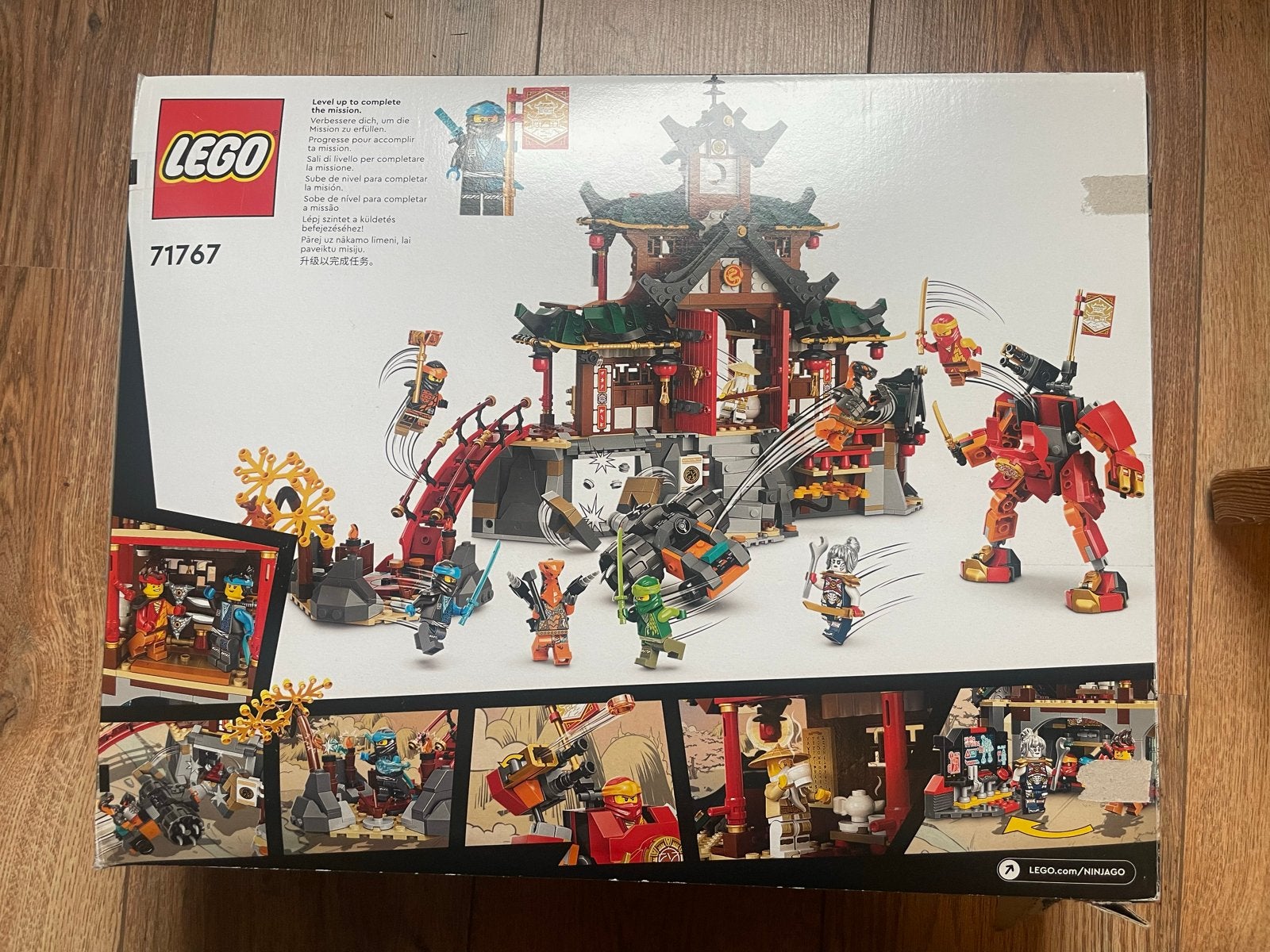 LEGO Ninjago 71767 Ninja Dojo Tempel  ( mogelijk incompleet), Ophalen of Verzenden, Zo goed als nieuw, Overige merken