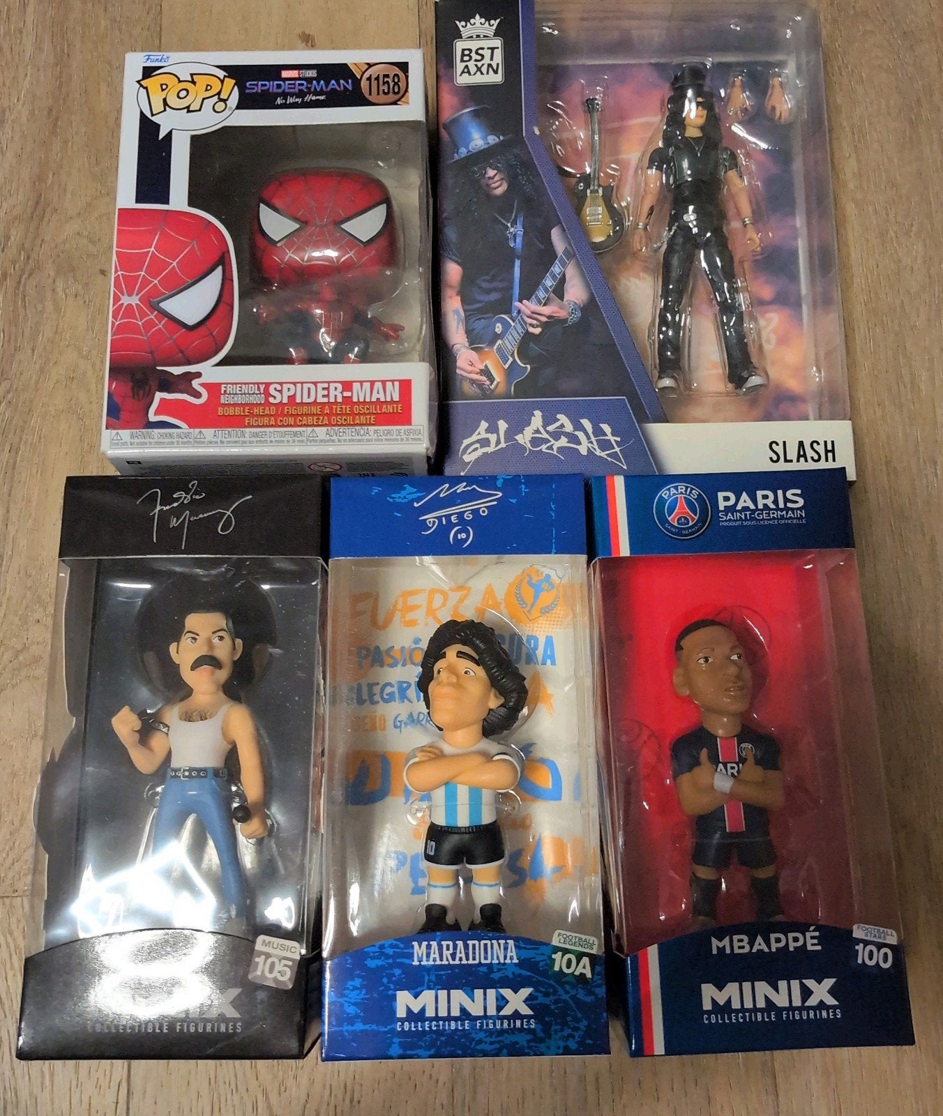 Collectible figurines lot - Funko Pop, BST AXN, MINIX, Verzamelen, Poppetjes en Figuurtjes, Ophalen of Verzenden, Nieuw