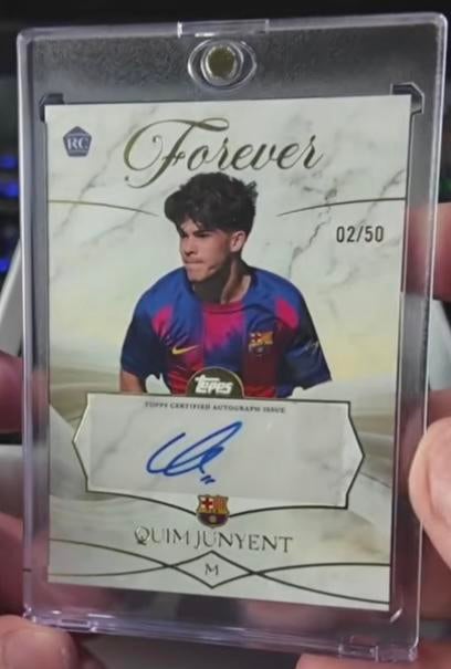 Quim Junyent 2/50 auto Barcelona Forever, Verzenden, Zo goed als nieuw, Plaatje