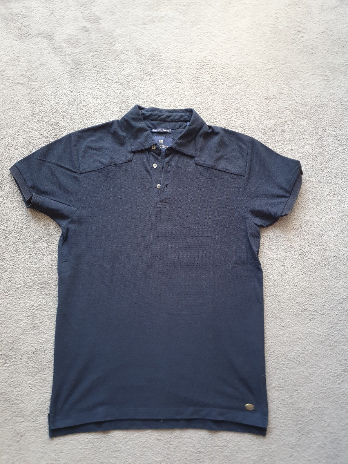 Scotch & Soda Polo Maat S, Kleding | Heren, Polo's, Blauw, Ophalen of Verzenden, Zo goed als nieuw, Scotch & Soda