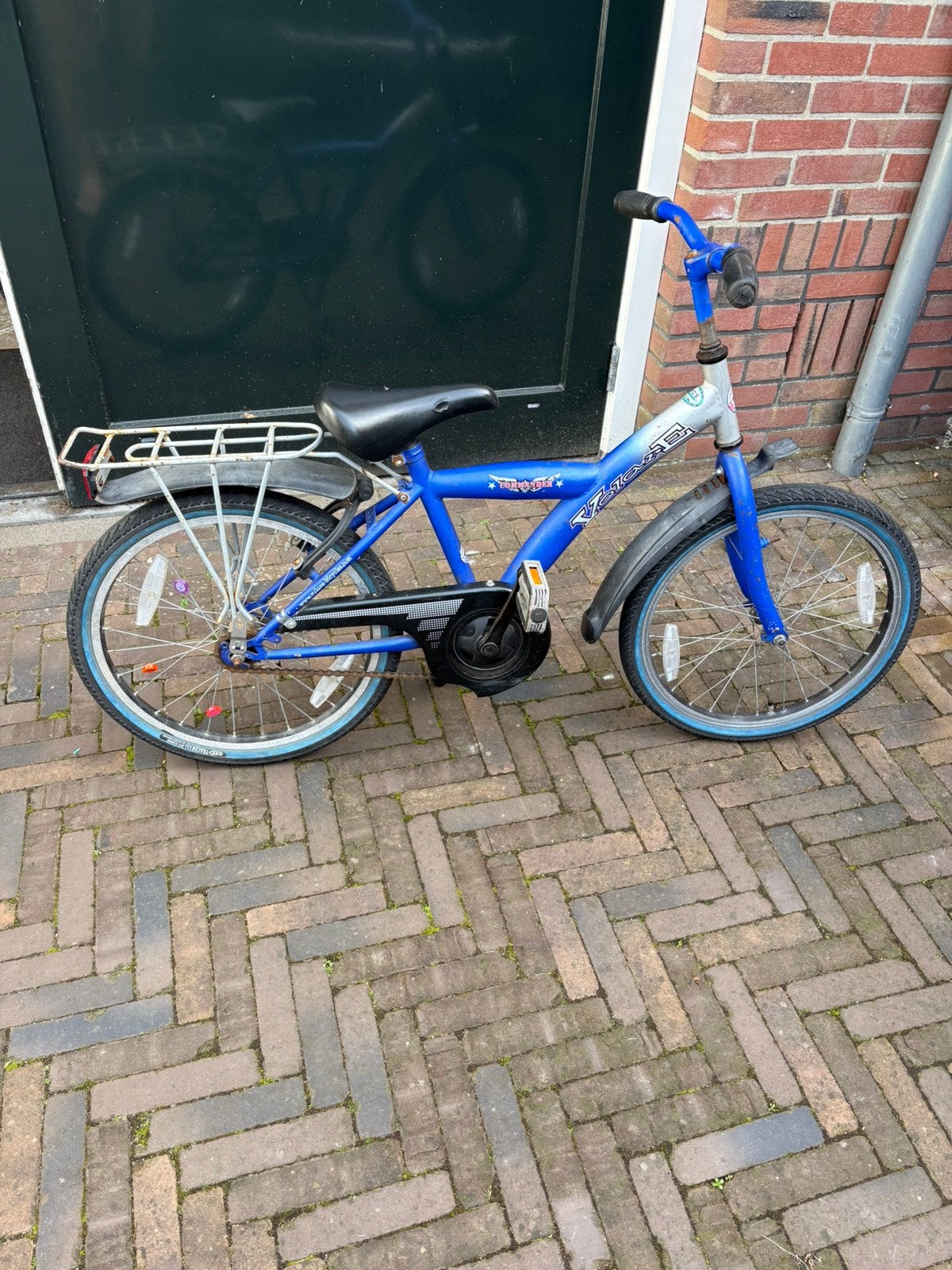 20 inch kinderfiets, Fietsen en Brommers, Ophalen, Gebruikt, Terugtraprem, 20 inch of meer