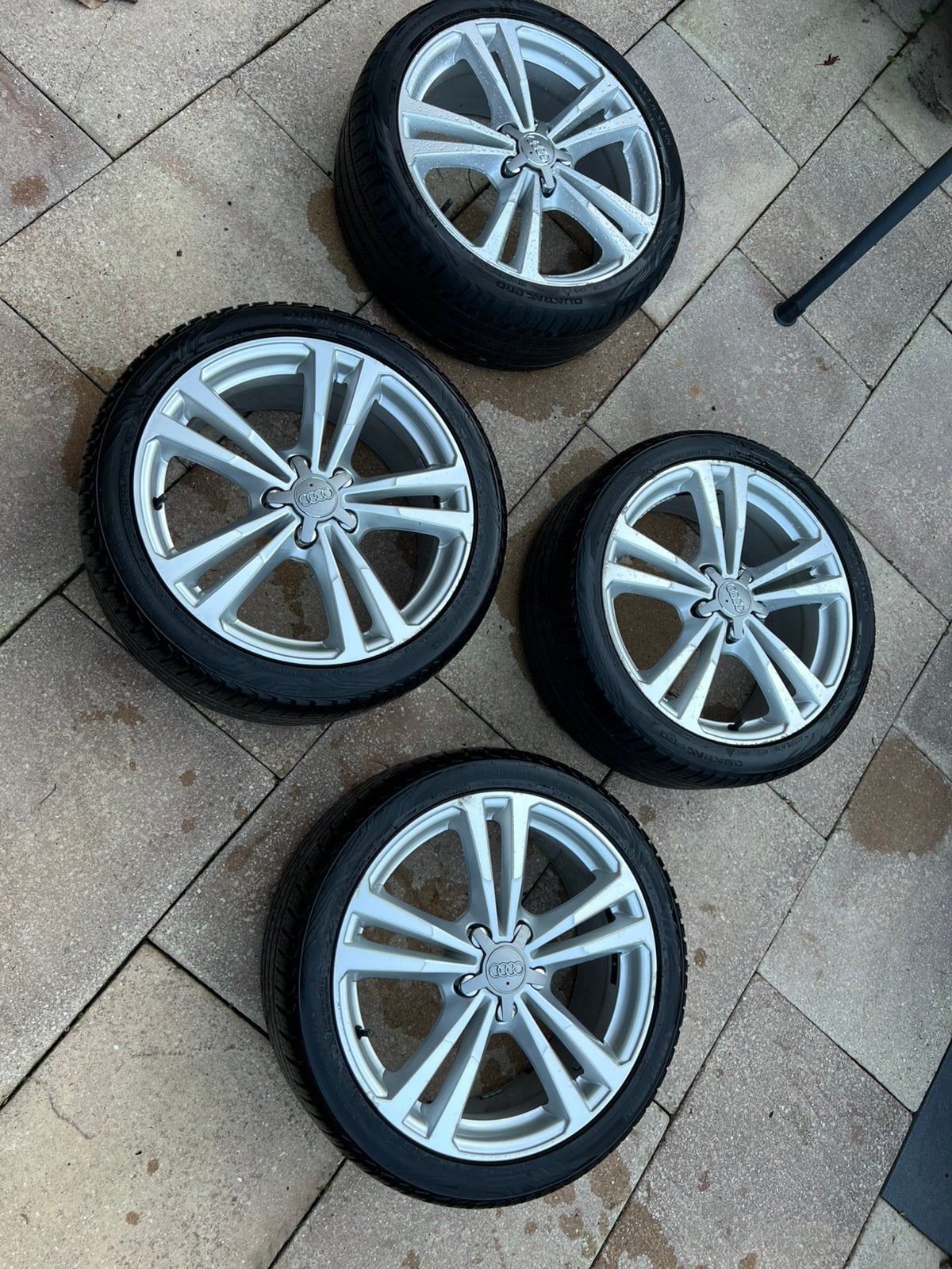 Audi A3 E-tron originele 18 inch velgen – 5x112 incl. banden, Ophalen, 18 inch, Gebruikt, Banden en Velgen