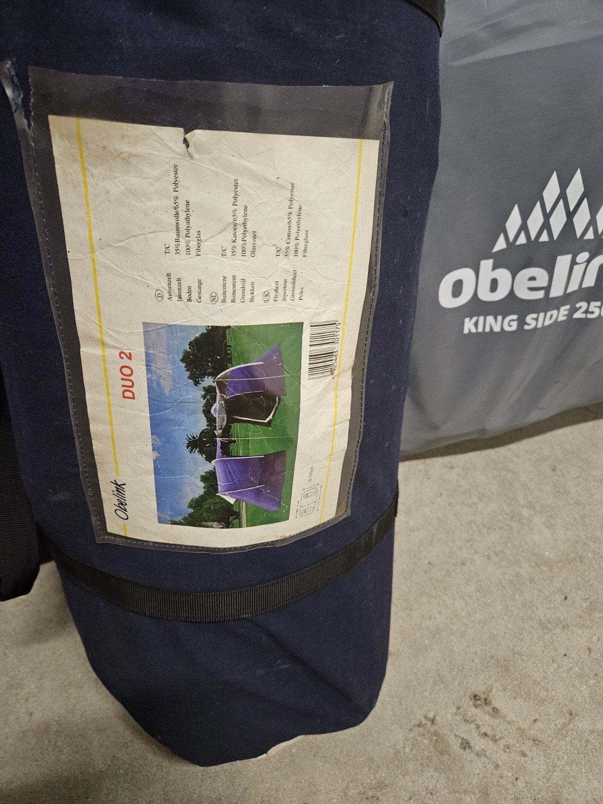 Duo tent van Obelink., Caravans en Kamperen, Ophalen, Nieuw