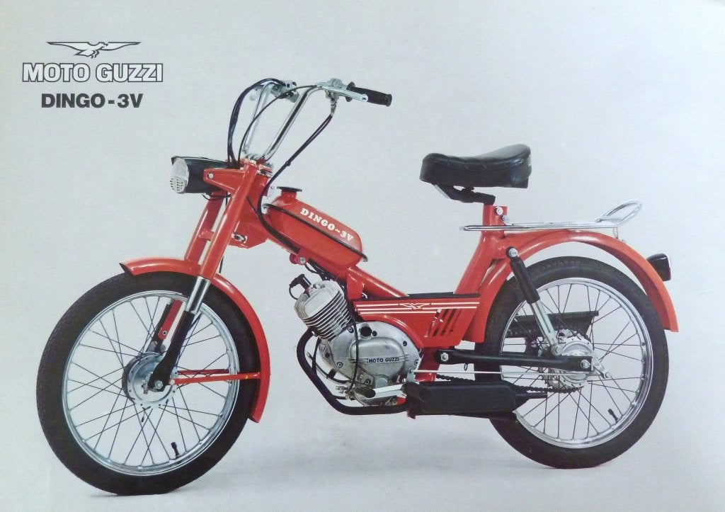Folder MOTO GUZZI Dingo- 3V 1974, Fietsen en Brommers, Ophalen of Verzenden, Nieuw