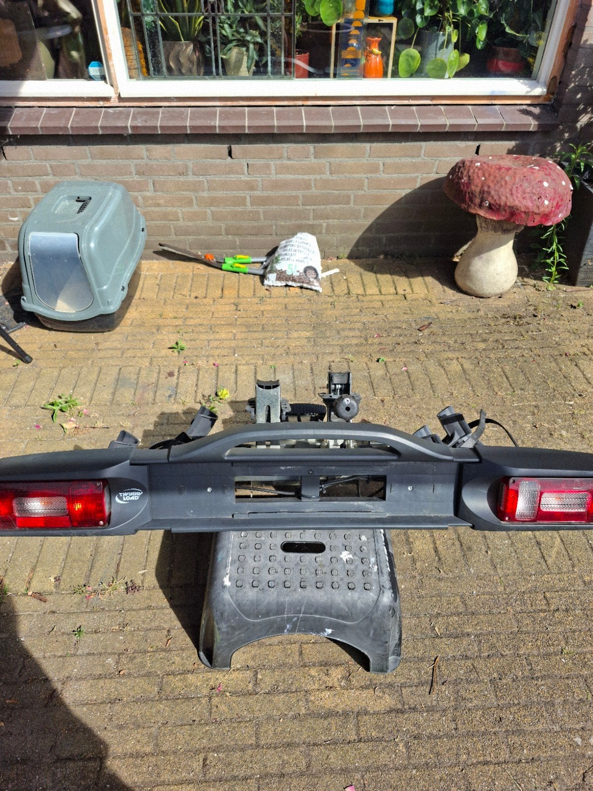 Twinny Load Trekhaak Fietsendrager, Ophalen, 2 fietsen, Gebruikt, Trekhaakdrager