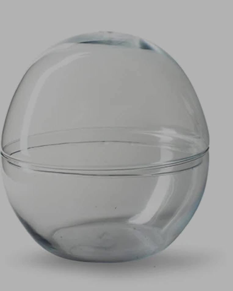 Glazen bol voor kamerplanten 26cm, Huis en Inrichting, Kamerplanten, Ophalen, Halfschaduw, Minder dan 100 cm