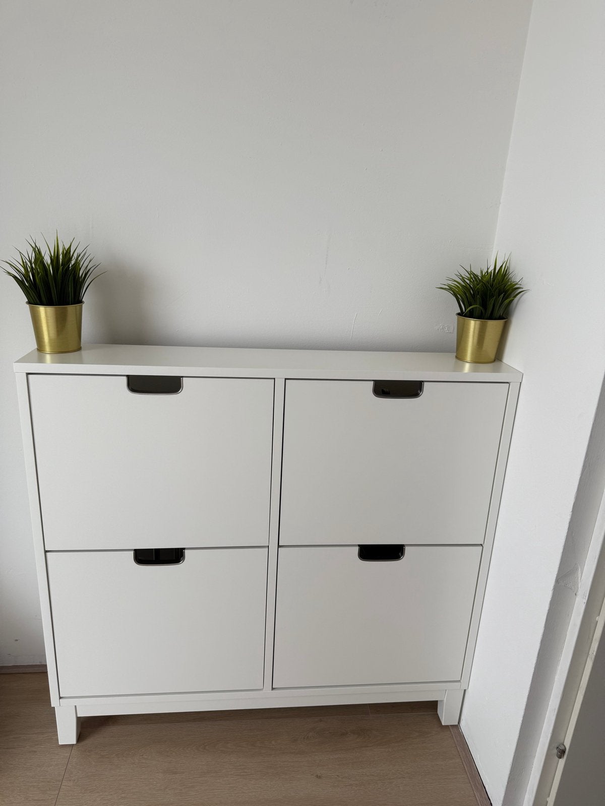 IKEA STÄLL Schoenenkast wit 4 vakken, Ophalen, Zo goed als nieuw