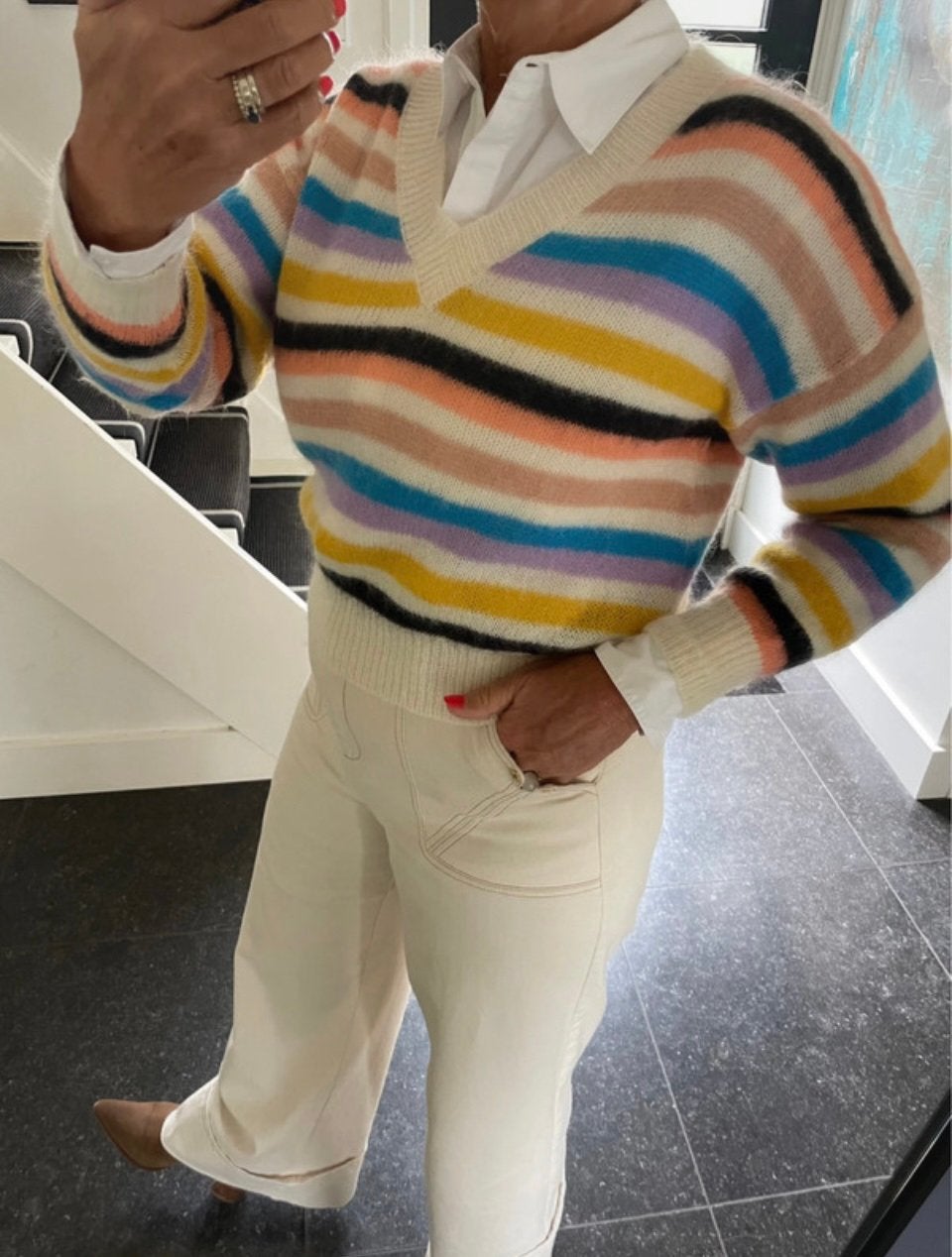 Essentiel Antwerp, super mooie mohair (46%) trui, XS/S, Kleding | Dames, Truien en Vesten, Ophalen of Verzenden, Zo goed als nieuw
