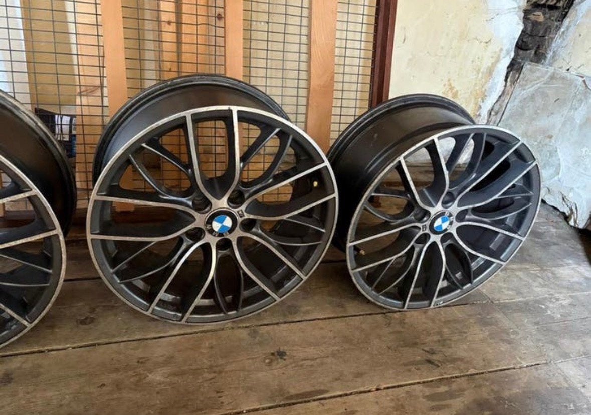 Bmw 18 inch velgen, Ophalen, 18 inch, Zomerbanden