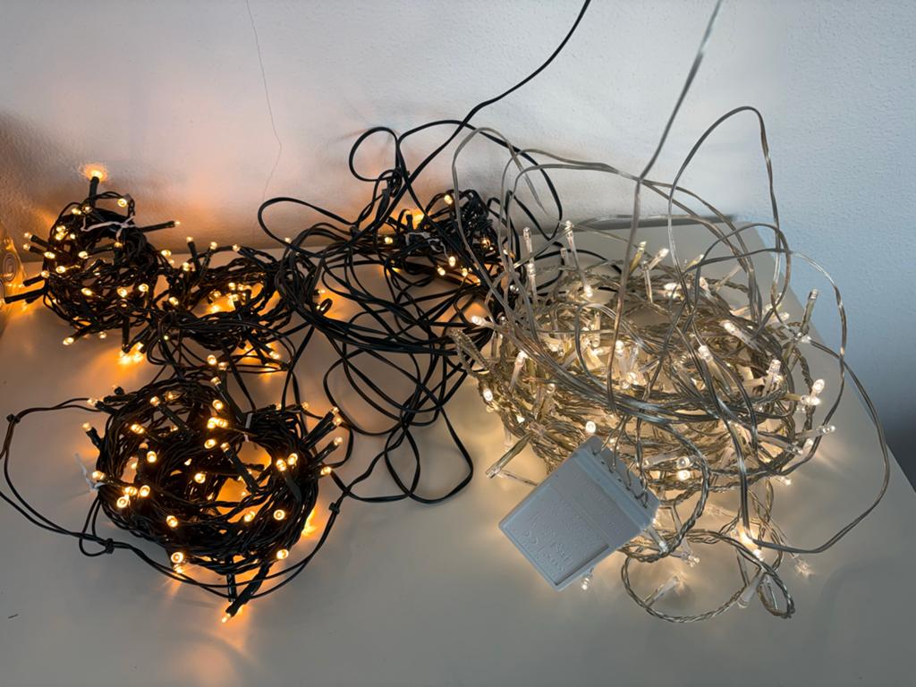 Kerstverlichting (voor binnen), Diversen, Kerst, Ophalen of Verzenden, Gebruikt