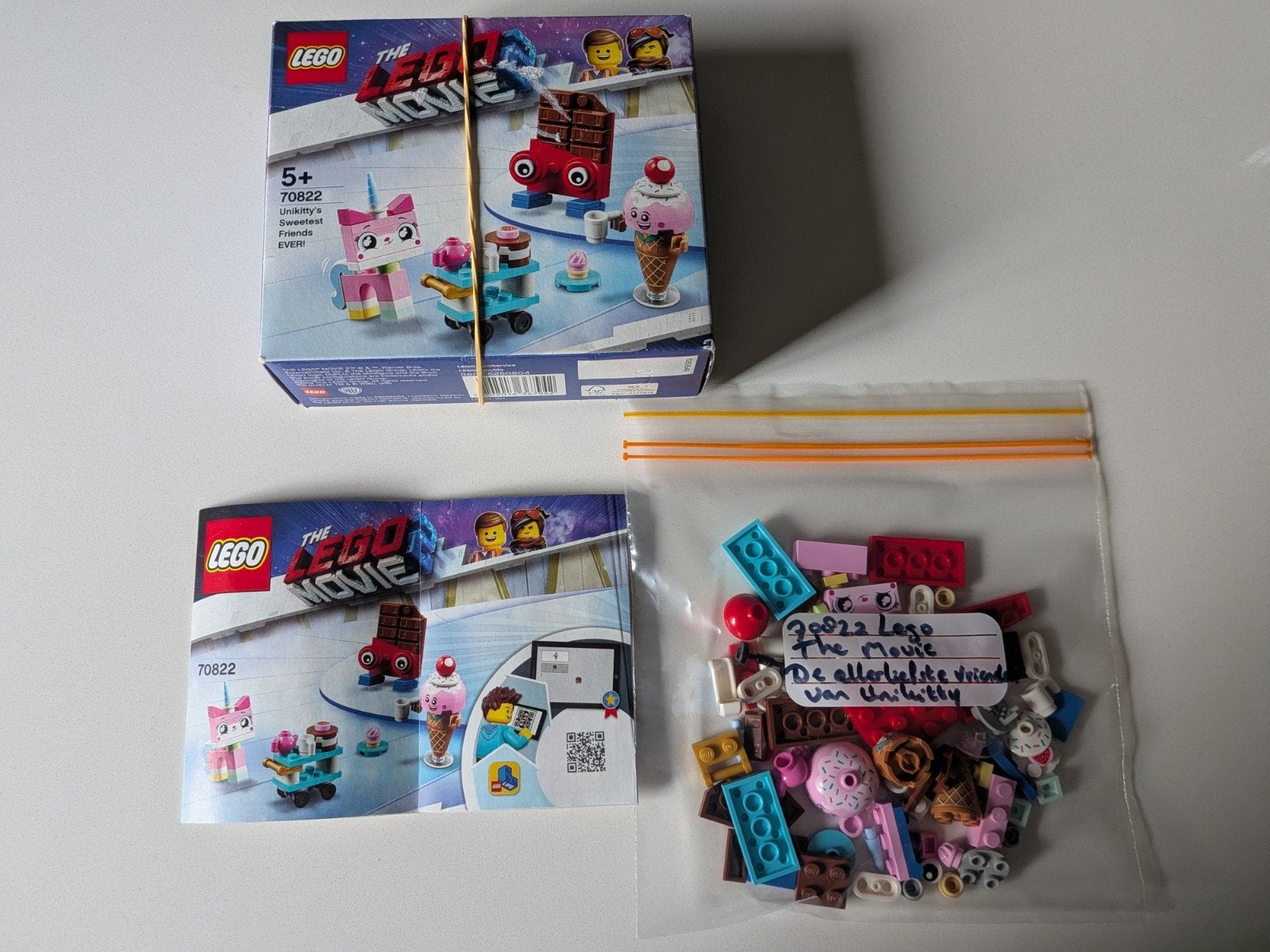 LEGO The Movie 2 70822 Unikitty's Sweetest Friends EVER!, Overige thema's, Lego, Ophalen of Verzenden, Zo goed als nieuw