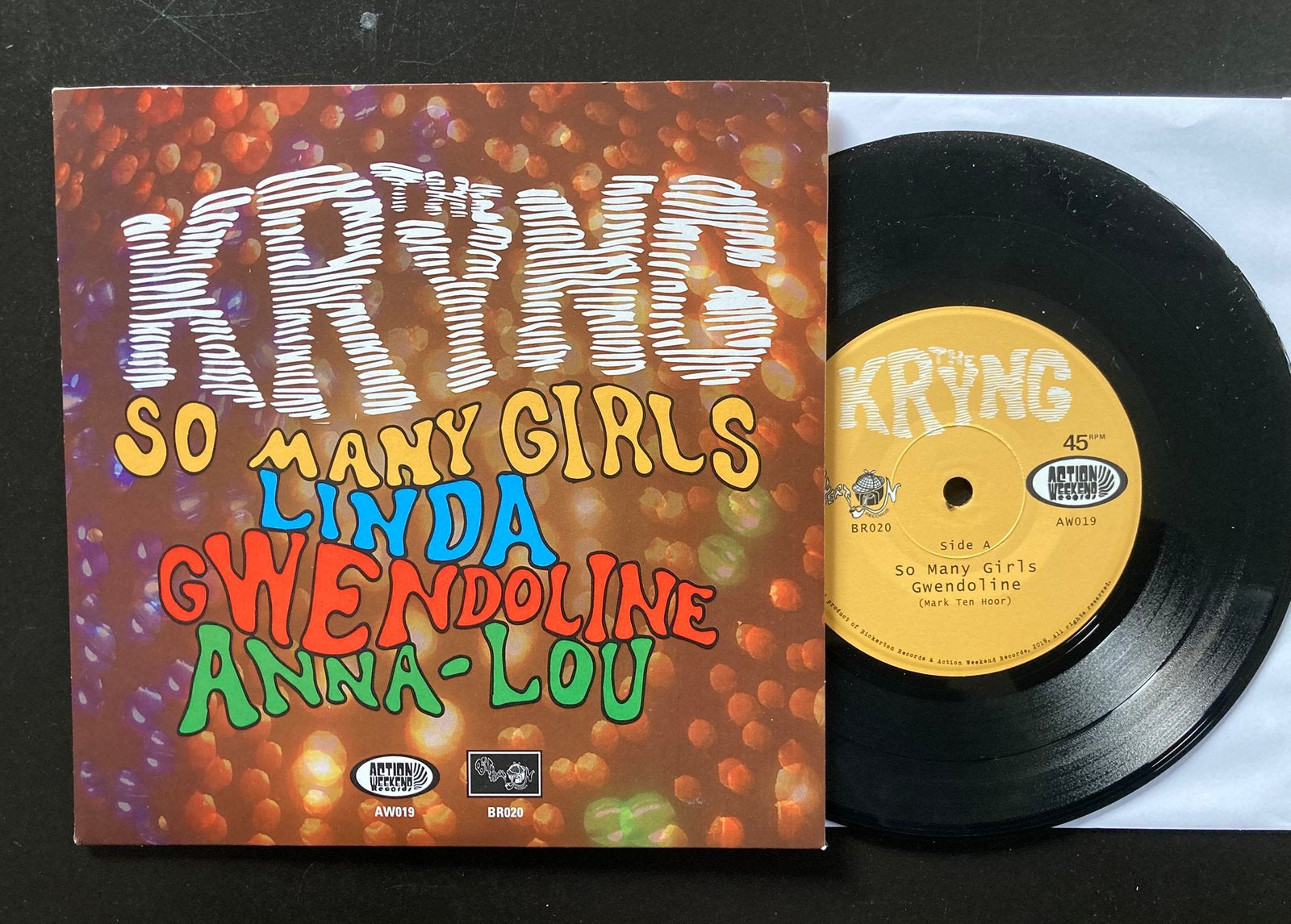 The Kryng - Too many girls garage beat nederbeat powerpop, Ophalen of Verzenden, Zo goed als nieuw, Pop