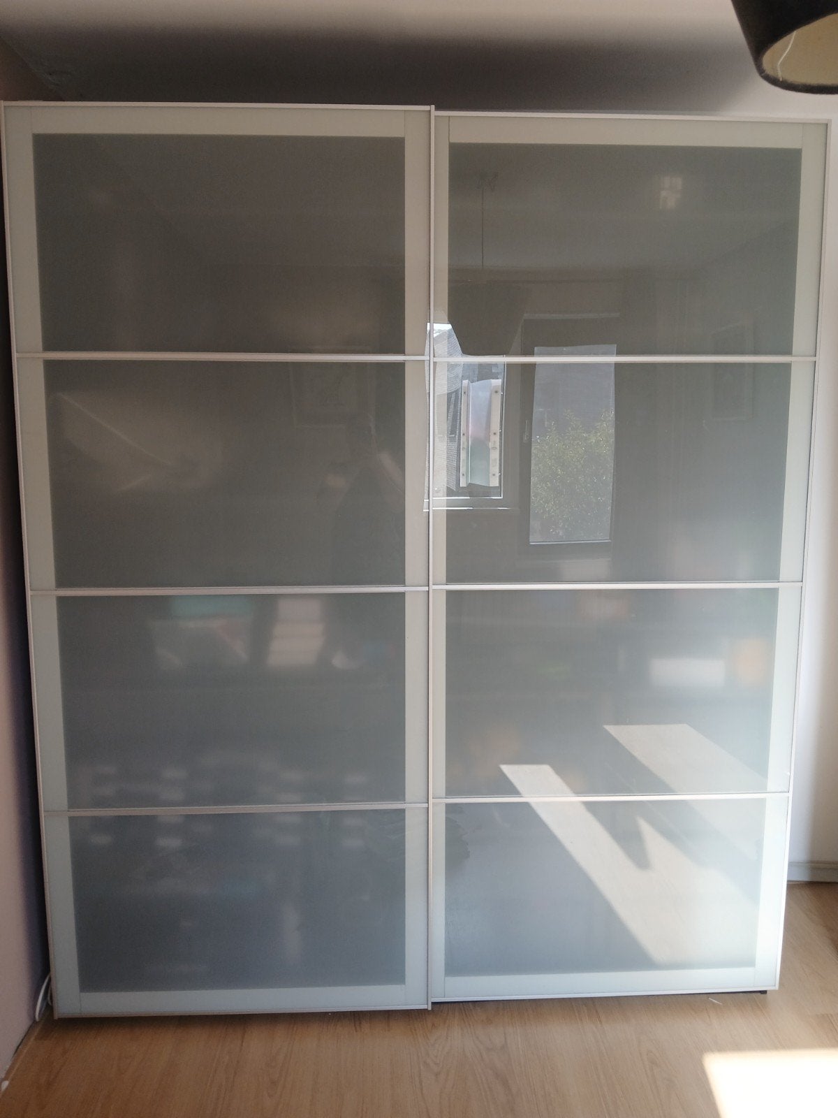 ikea pax schuifdeuren - 200 breed x 236 hoog, Gebruikt, 200 cm of meer, Met plank(en), Ophalen of Verzenden