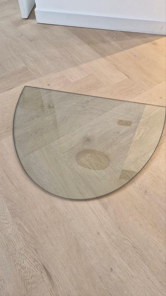 Glasplaat kachel, Ophalen, Overige typen, 50 tot 100 cm, Minder dan 100 cm