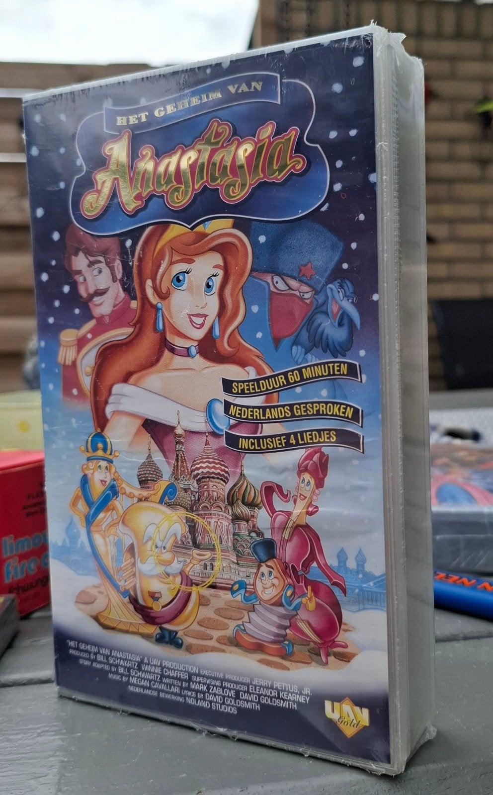 Het Geheim van Anastasia VHS - Nederlands gesproken, Cd's en Dvd's, VHS | Film, Gebruikt, Alle leeftijden, Kinderfilm, VHS