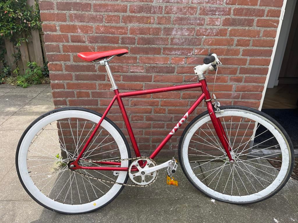 Fixie fiets heren Vydz, Fietsen en Brommers, Gebruikt, 53 tot 57 cm, Ophalen, Overige merken